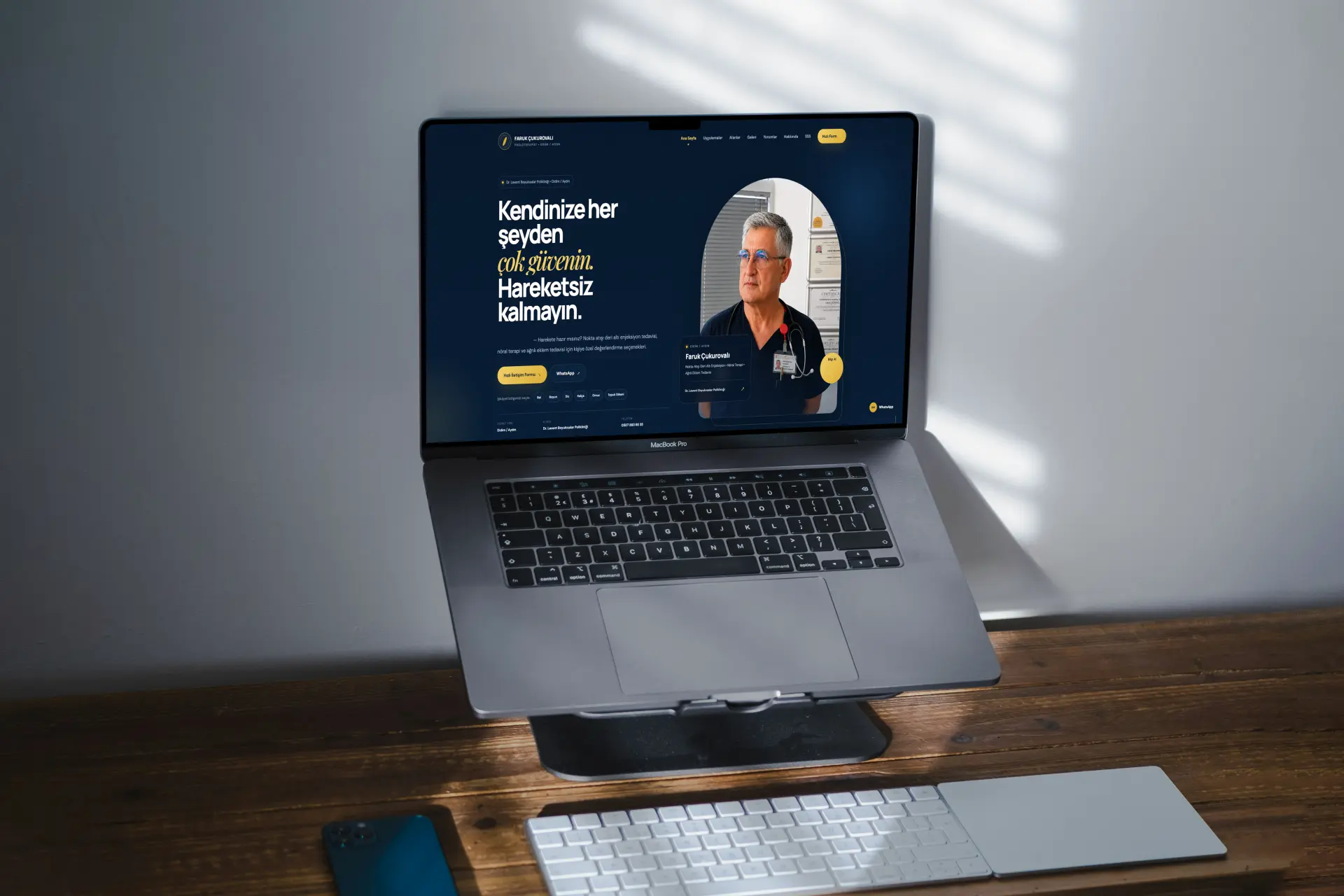 Faruk Çukurovalı web tasarım projesi
